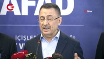 Fuat Oktay, Kahramanmaraş'taki depremin ardından son durumu açıkladı: 284 can kaybı!