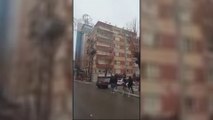 زلزال تركيا..انهيار مبنى في ولاية أورفا