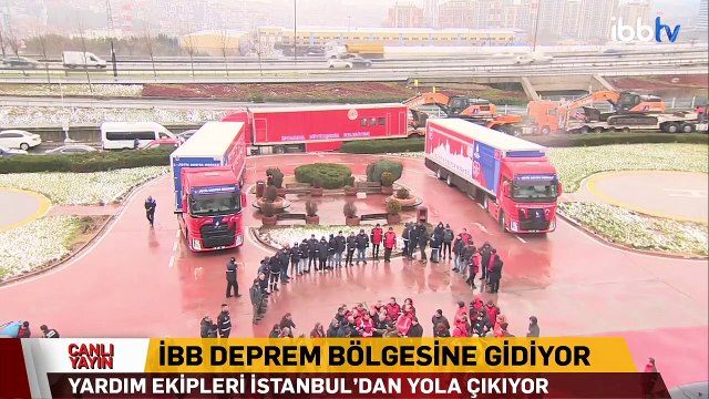 Ekrem İmamoğlu: Deprem bölgesine arama kurtarma ekibinden oluşan 311 personel gönderildi