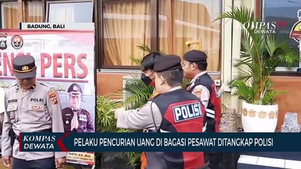 Polisi Kawasan Bandara Ngurah RaiTangkap Pelaku Pencurian Bagasi