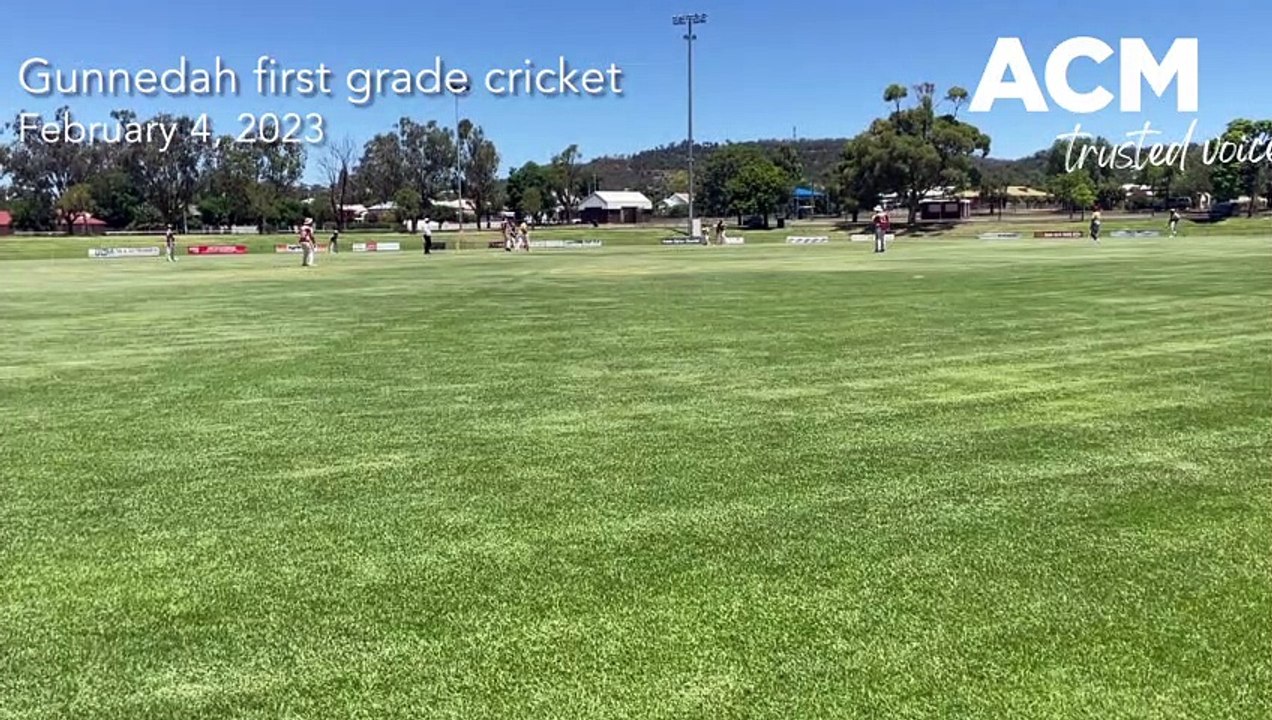 Gunnedah cricket Northern Daily Leader February 4, 2023 video