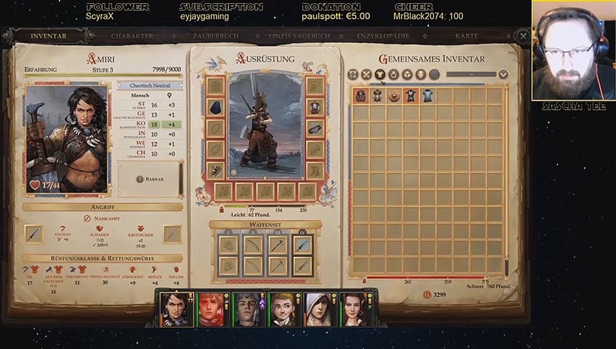 Spinnereien. Pathfinder: Kingmaker #28