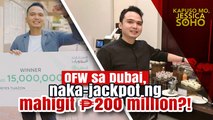 OFW sa Dubai, naka-jackpot ng mahigit 200 million pesos sa lotto! | Kapuso Mo, Jessica Soho