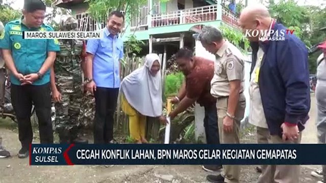 Cegah Konflik Lahan, BPN Maros Gelar Kegiatan Gemapatas