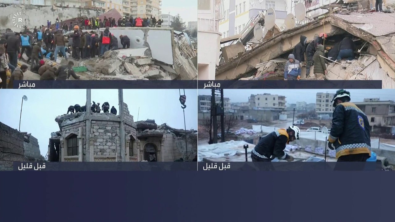 نائب الرئيس التركي: 284 قتيلا وأكثر من 2000 جريح حصيلة الزلزال في تركيا حتى الآن