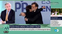 Eduardo Inda: «El abrazo de Aznar y Rajoy es en aras del bien común, que es que el PP vuelva a Moncloa»