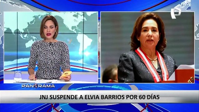 JNJ Suspenden a Elvia Barrios por 60 días por no informar que su exesposo contrató con el JNE