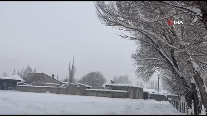 321 köy yolu kar nedeniyle ulaşıma kapandı