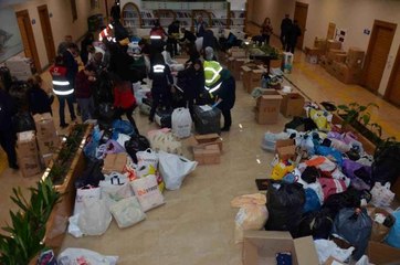 Ordu'dan deprem bölgelerine destek