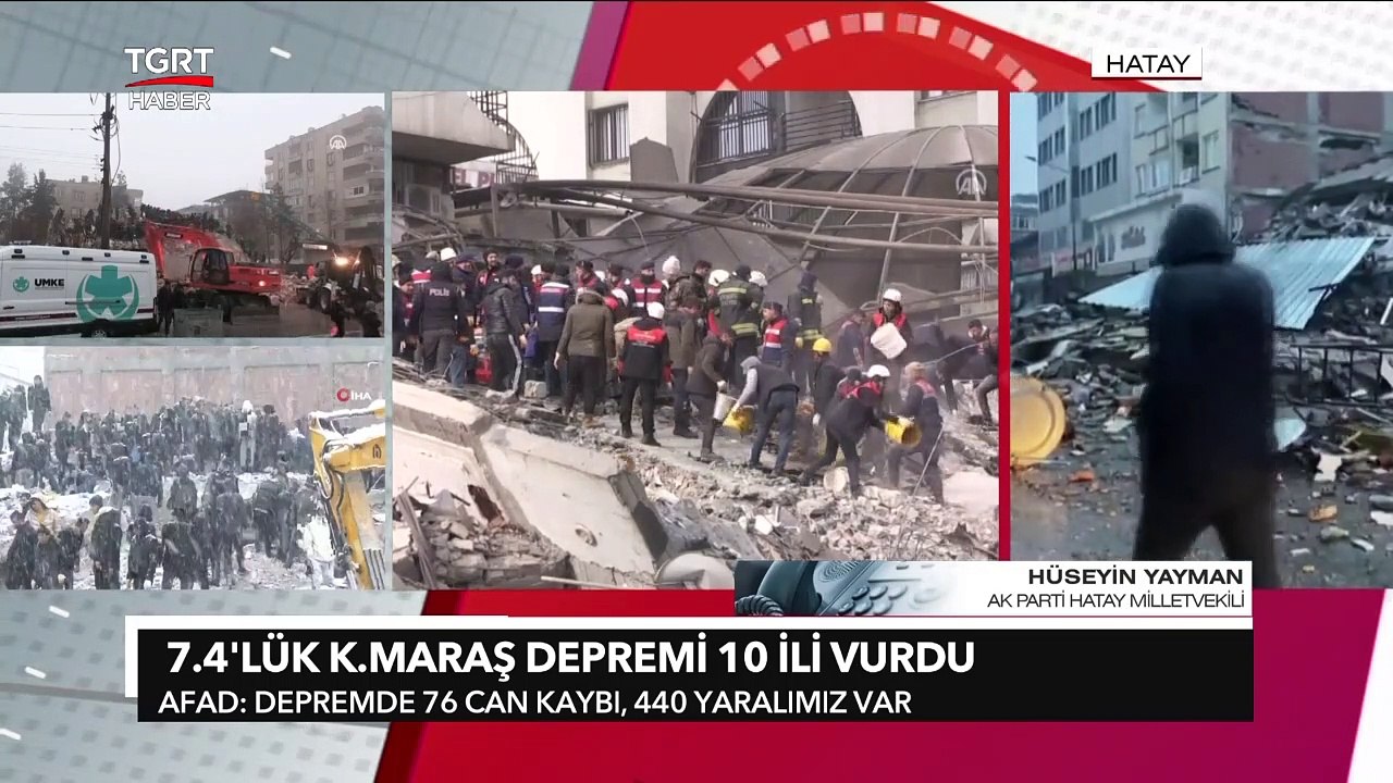 Ak Parti Hatay Milletvekili Hüseyin Yayman Ailesi İle İlgili Acı Haberi TGRT Haber’e Açıkladı