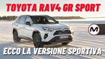 Toyota RAV4 GR Sport 2023: la più sportiveggiante si guida cosi