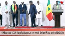 Macky Sall veut un programme national de soutien au football local