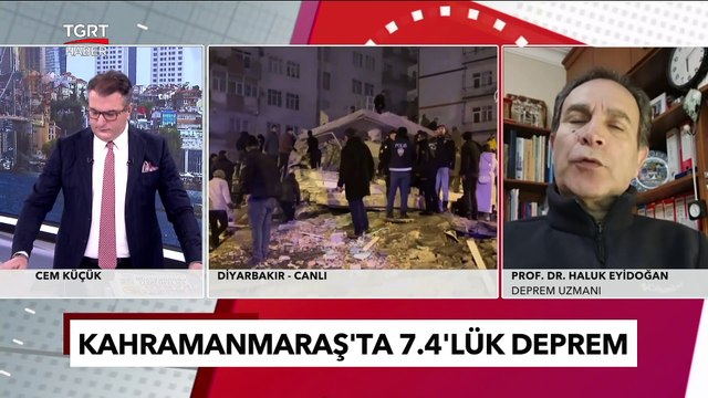 Deprem Uzmanı Haluk Eyidoğan Açıkladı: Artçı Depremler Devam Edecek - TGRT Haber