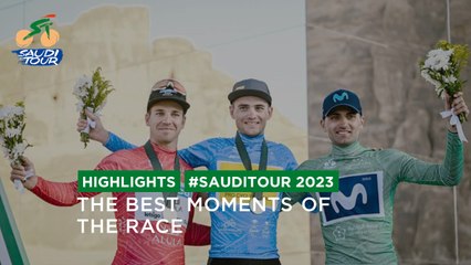 Highlights of the race - #SaudiTour 2023
