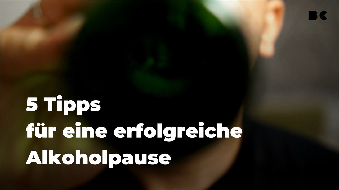 5 Tipps für eine erfolgreiche Alkoholpause