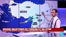 Séisme en Turquie et en Syrie : 