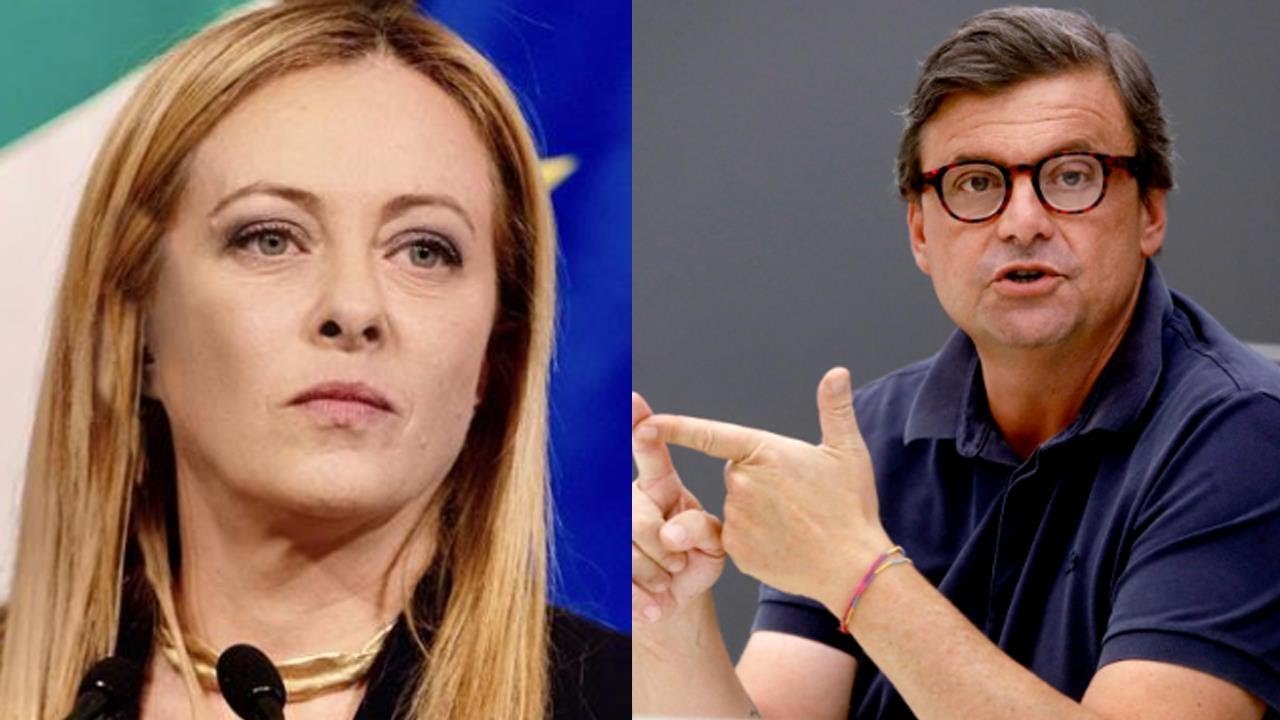Carlo Calenda insulta Meloni e    si smentisce Semifascista Una battuta