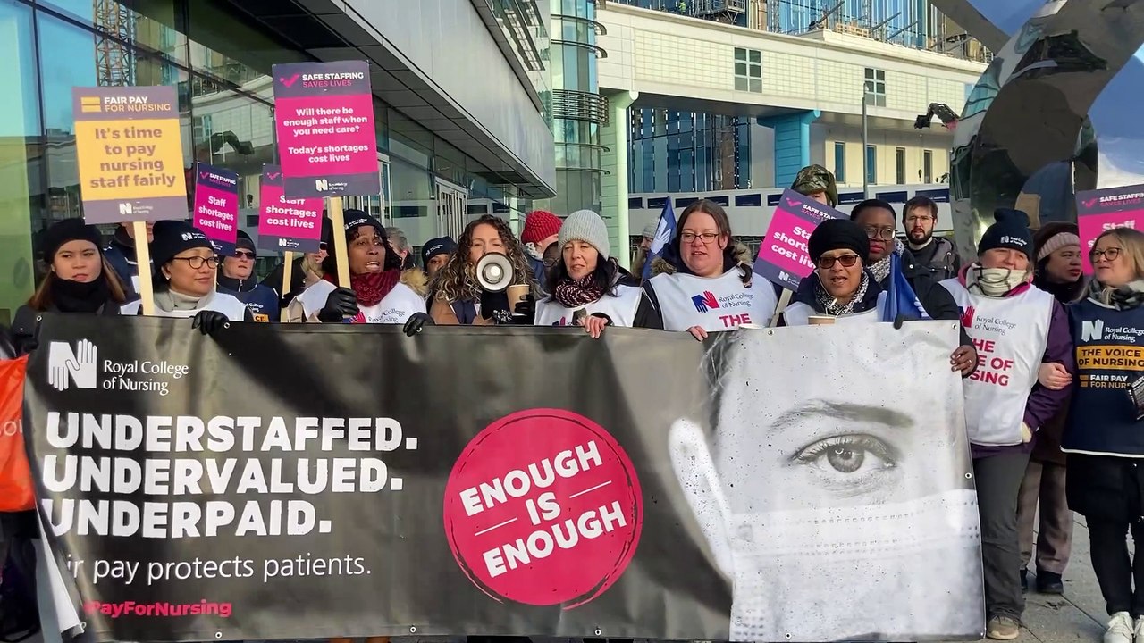 Ambulance workers and nurses are beginning a massive day of industrial action as the NHS faces its largest walkout in history.