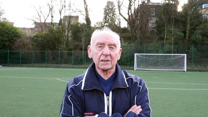 Britain's oldest referee has no plans to blow full-time on his hobby at the grand age of 89