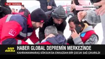 Kahramanmaraş'ta nefesler tutuldu: 2 kardeş enkazdan kurtarıldı