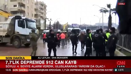 Kahramanmaraş'ta 7.6 şiddetinde yeni bir deprem