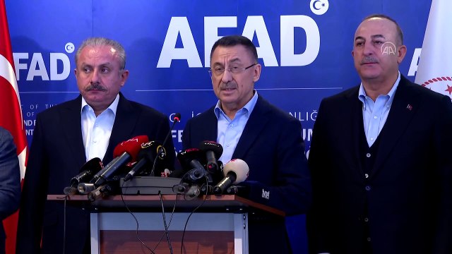 AKP'nin afet yönetimi! Cumhurbaşkanı Yardımcısı Fuat Oktay: İskenderun Hastanesi eski bir binaydı, yeni binalarımızda hamdolsun hiçbir şey yok.