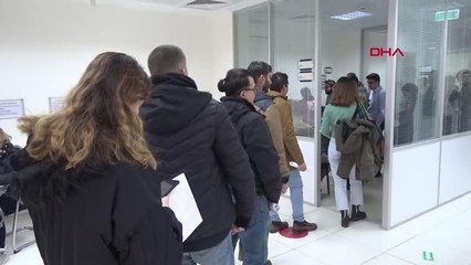 EDİRNE'DE ASKER, POLİS VE JANDARMA EKİPLERİNDEN, KAN BAĞIŞ SEFERBERLİĞİ