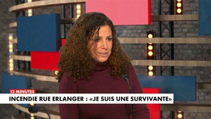 Le témoignage de Nathalie, rescapée de l'incendie rue Erlanger