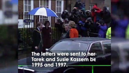 Letters reveal divorced Princess Diana hoped 1997 would be a better year