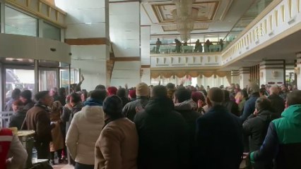 Elbistan'daki 7.6 büyüklüğündeki deprem anı kamerada