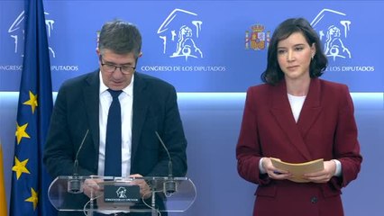 El PSOE presenta en el Congreso su reforma de la ley de 'sólo sí es sí'