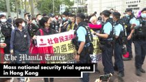 Mass national security trial opens in Hong Kong