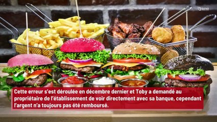 Un homme paye par erreur 666 livres Sterling pour un burger !