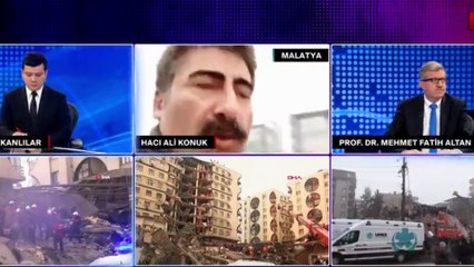 Hacı Ali Konuk Malatya'dan son durumu paylaştı! "10 bina daha gözümüzün önünde yıkıldı"