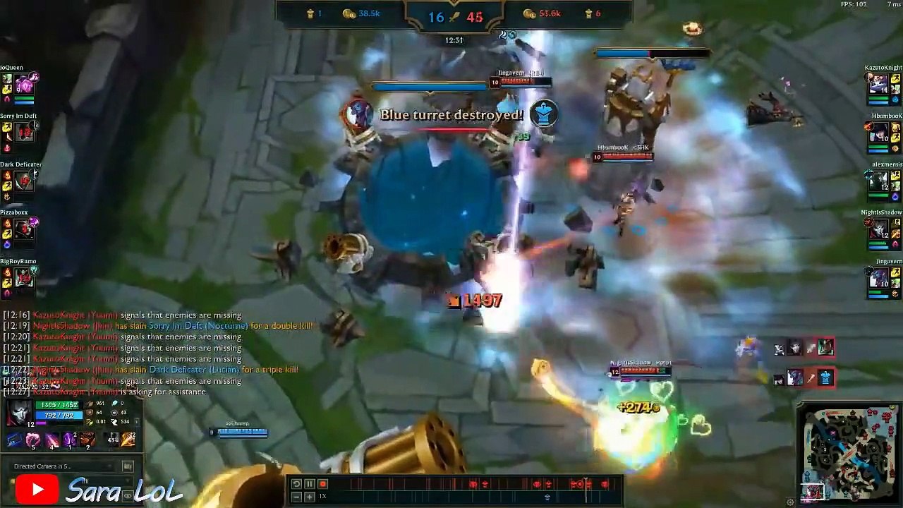 BEST ARURF PLAYS 2020 (URF Veigar Pentakill, URF Kindred 2v5...)