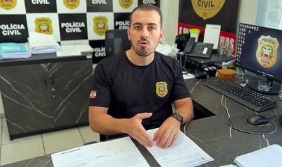 Delegado de Bombinhas fala sobre mulher esqueada ao flagra filha ser violentada