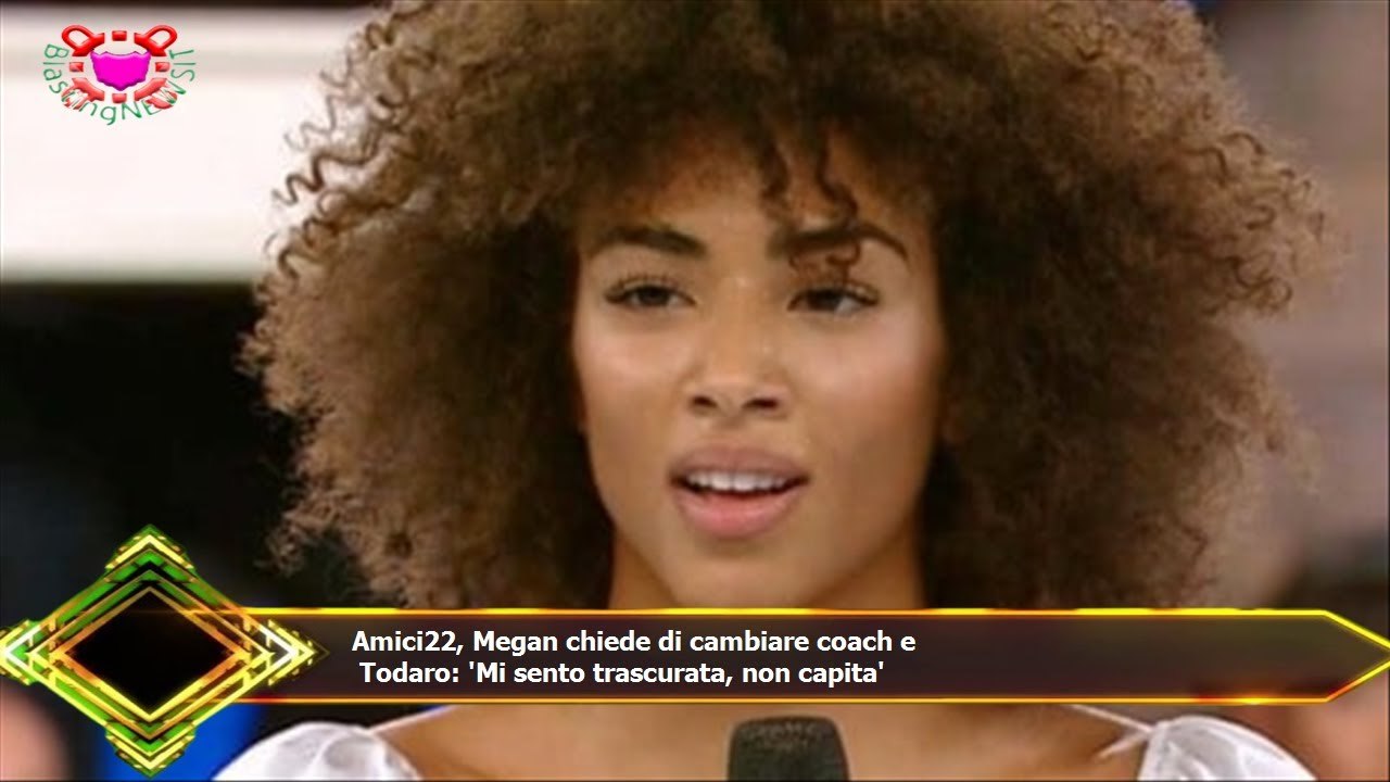 Amici22, Megan chiede di cambiare coach e  Todaro: 'Mi sento trascurata, non capita'