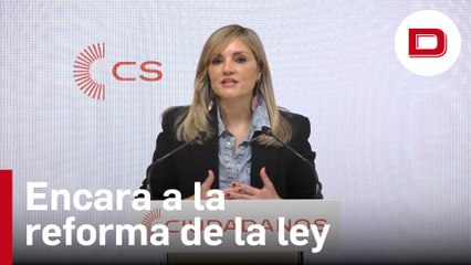 Cs dice que el Gobierno "va tarde" con rectificación de ley del solo sí es sí