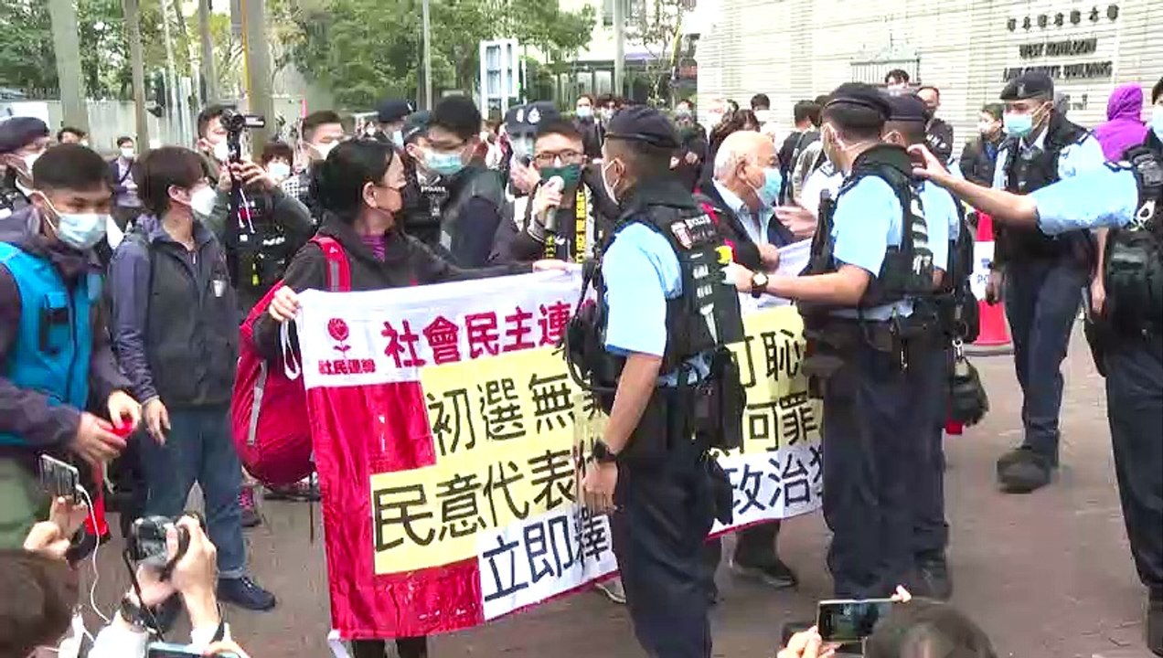 Hongkong: Mega-Prozess gegen 47 Demokratie-Aktivisten