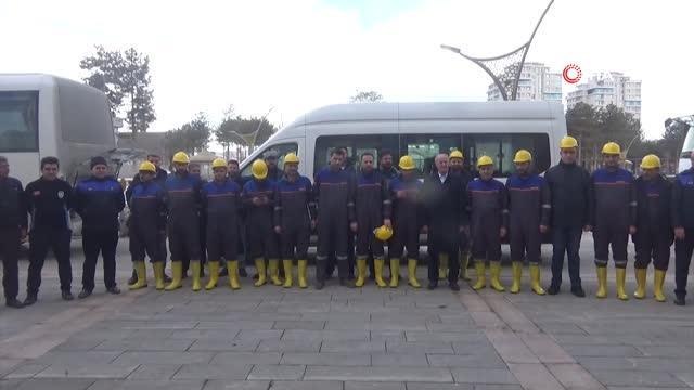 Tuşba Belediyesi'nden deprem bölgesine yardım eli