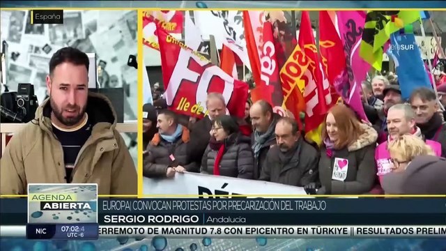 Protestas generalizadas marcan inicio de la semana en varios países de Europa