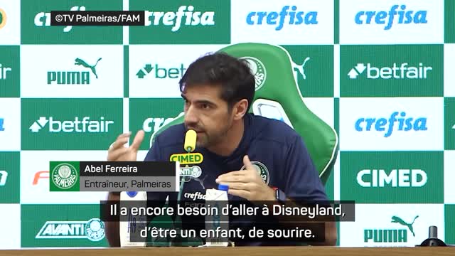 Palmeiras - Ferreira demande la patience pour Endrick : "Il a encore besoin d'aller à Disneyland"