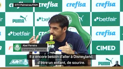 Palmeiras - Ferreira demande la patience pour Endrick : "Il a encore besoin d'aller à Disneyland"