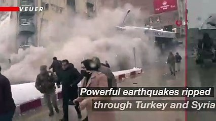 Scenes From Powerful Quakes That Left Over 1,500 Dead in Turkey and Syria