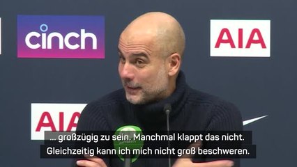 Guardiola: Deswegen haben wir verloren