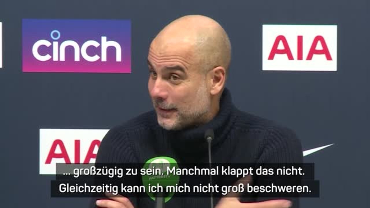 Guardiola: Deswegen haben wir verloren