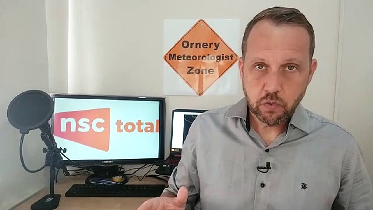 Segunda-feira terá sol em todas as regiões de SC