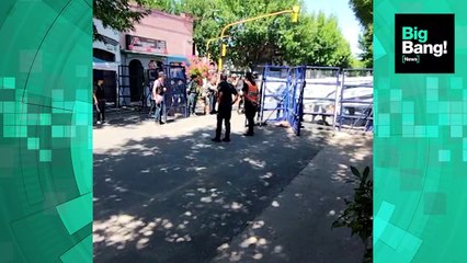 Así llegaron los familiares de los Rugbiers a los tribunales