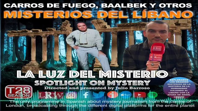 Carros de Fuego, Baalbek y otros Misterios del Líbano con Ángel Crespo