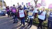 Nurses at Royal Preston Hospital on strike